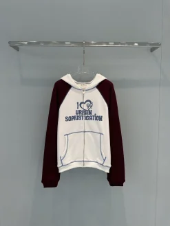 Uncategorized Jackets White-Maroon S-L B35202609061242