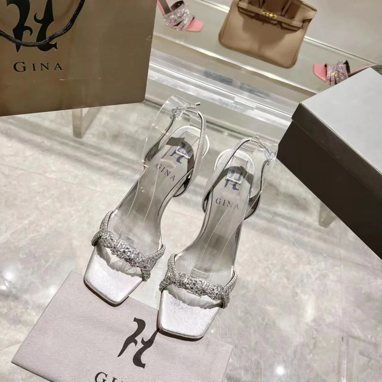 Uncategorized Sandals Gold-Silver B50202609111349 - Image 3