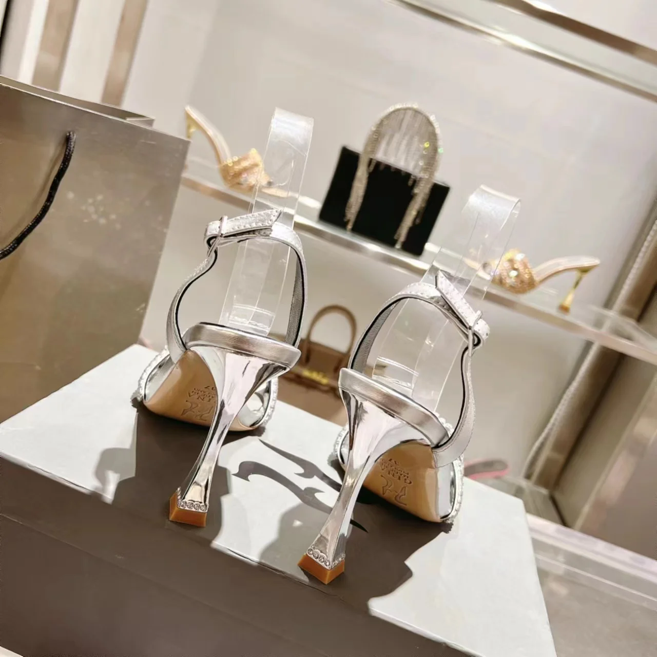 Uncategorized Sandals Gold-Silver B50202609111349 - Image 4