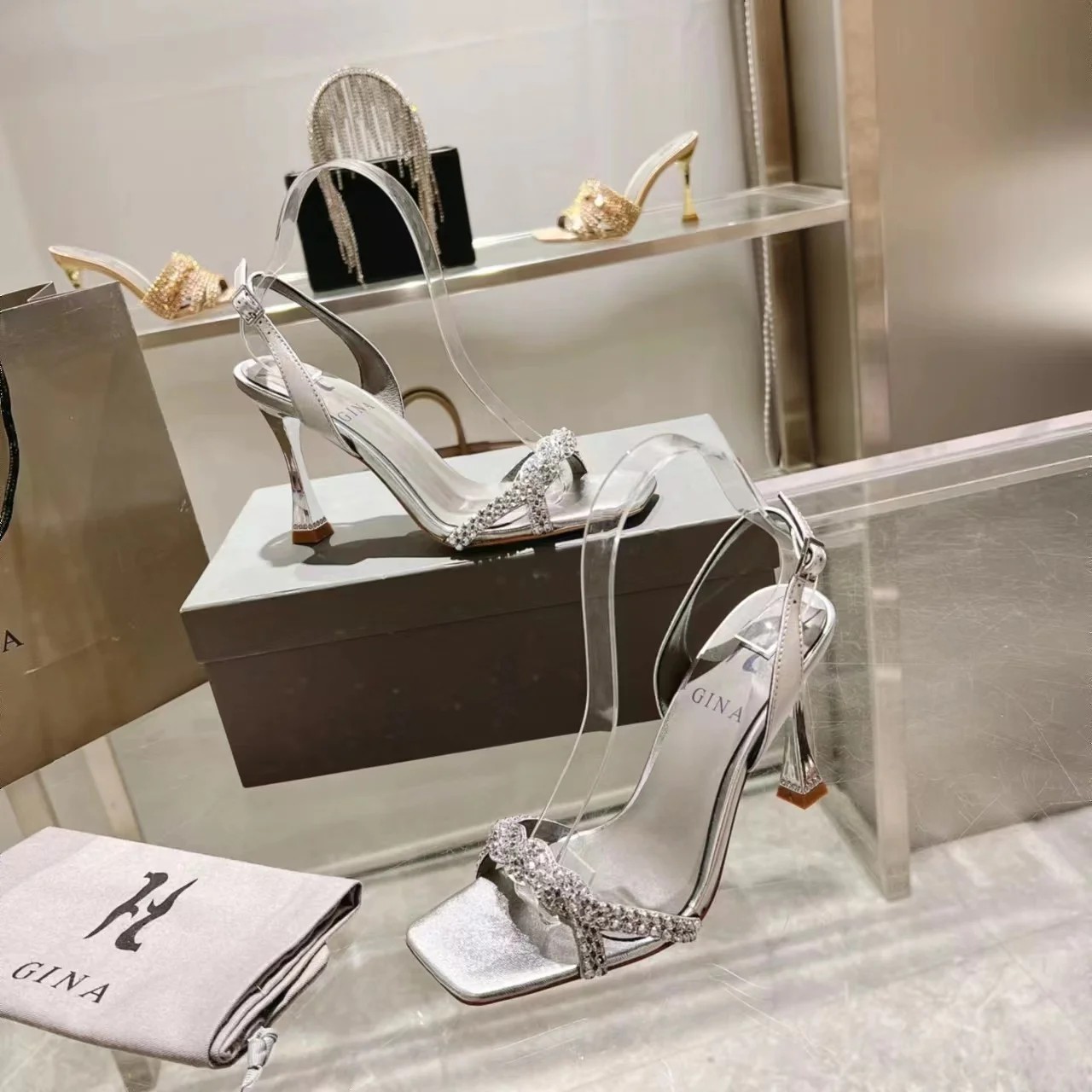 Uncategorized Sandals Gold-Silver B50202609111349 - Image 6