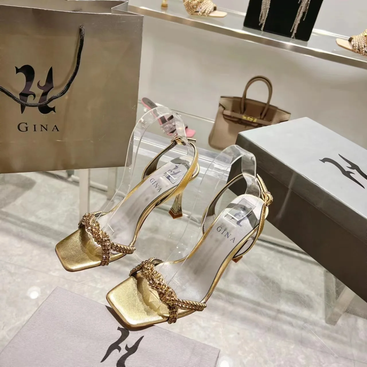 Uncategorized Sandals Gold-Silver B50202609111350 - Image 2