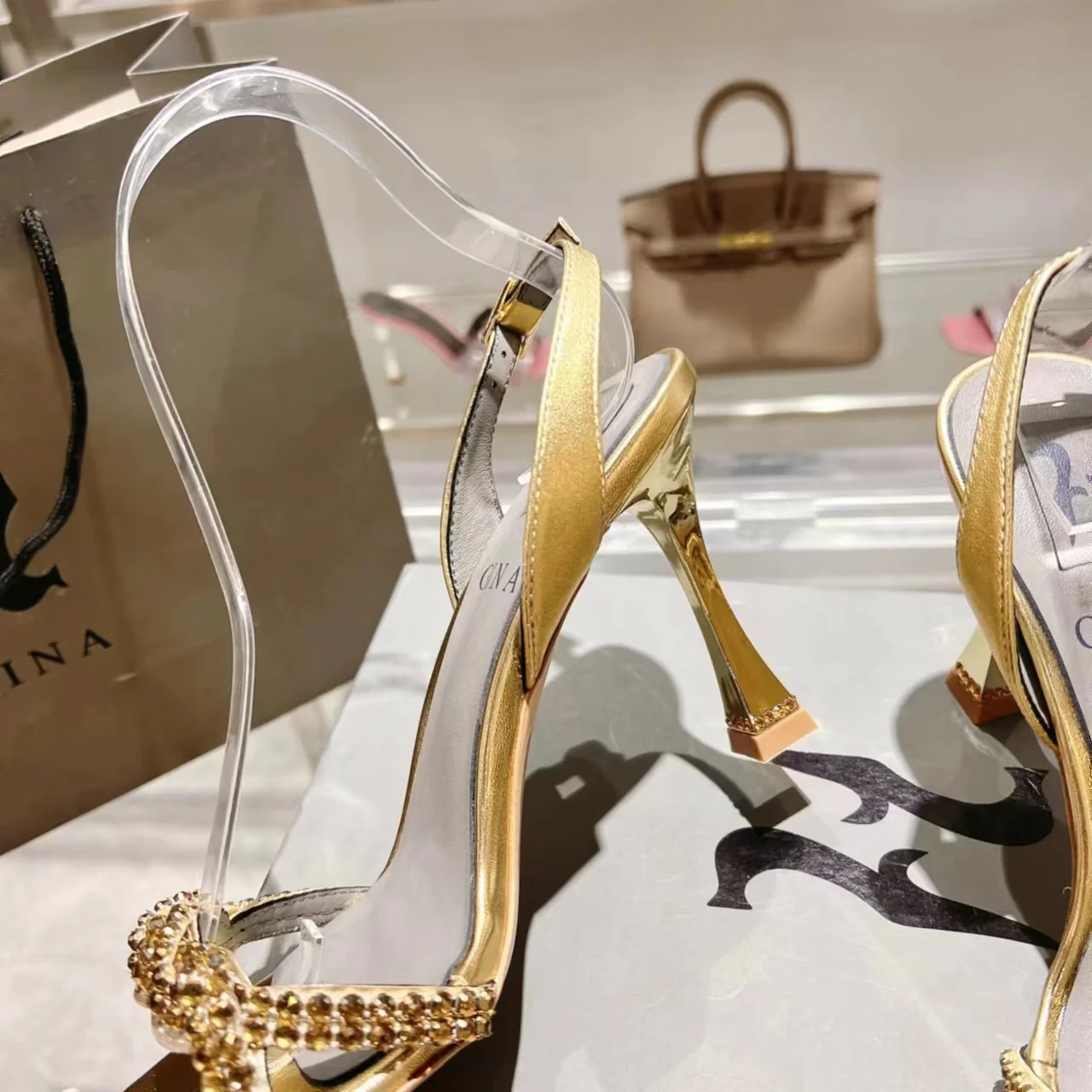 Uncategorized Sandals Gold-Silver B50202609111350 - Image 3
