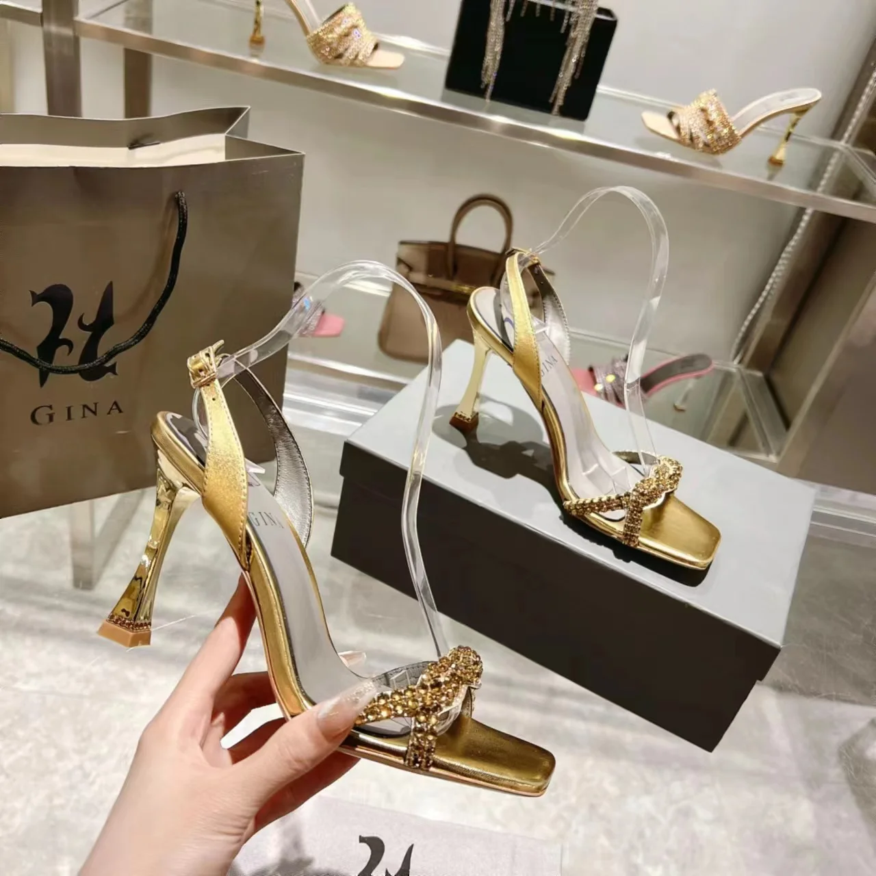 Uncategorized Sandals Gold-Silver B50202609111350 - Image 6