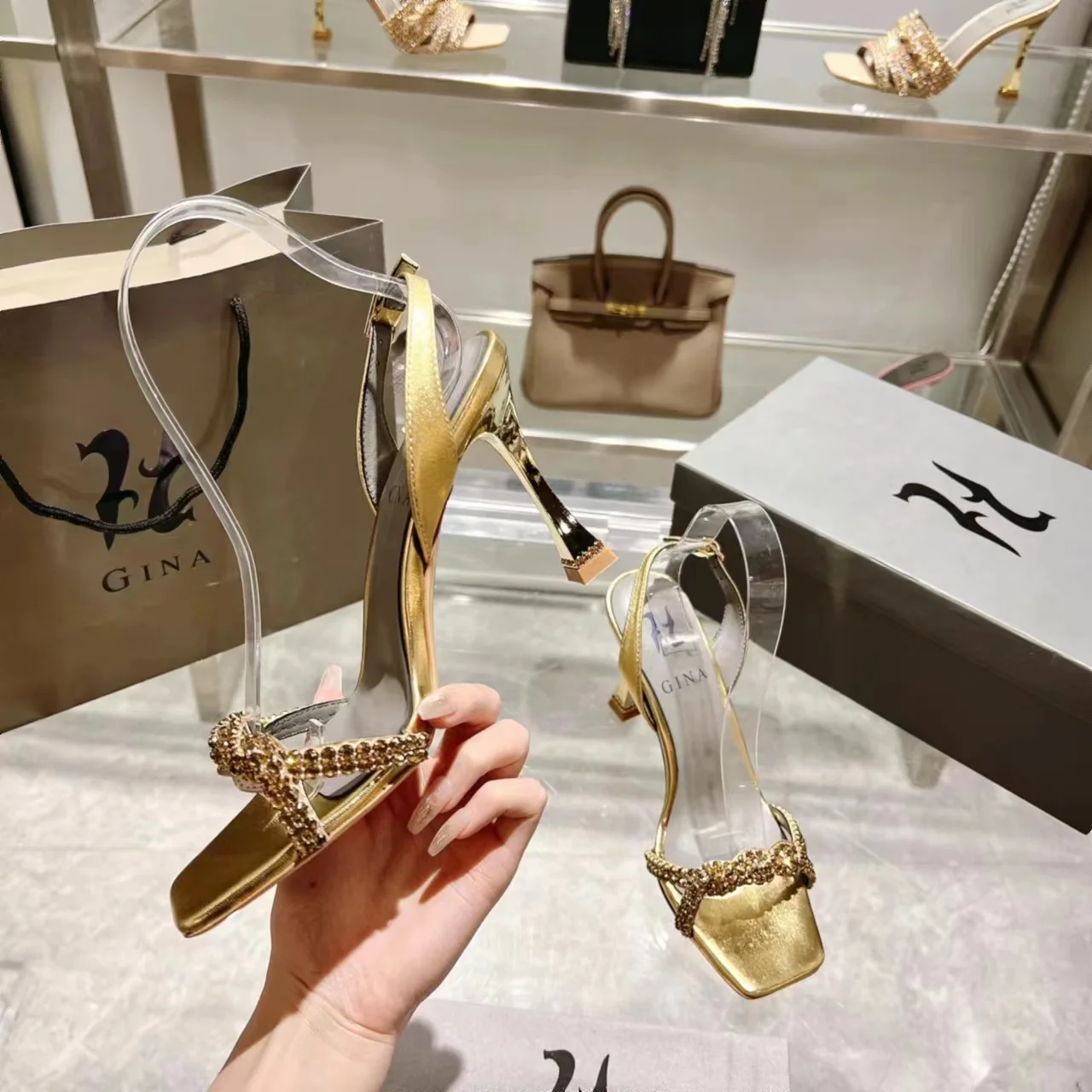Uncategorized Sandals Gold-Silver B50202609111350 - Image 7