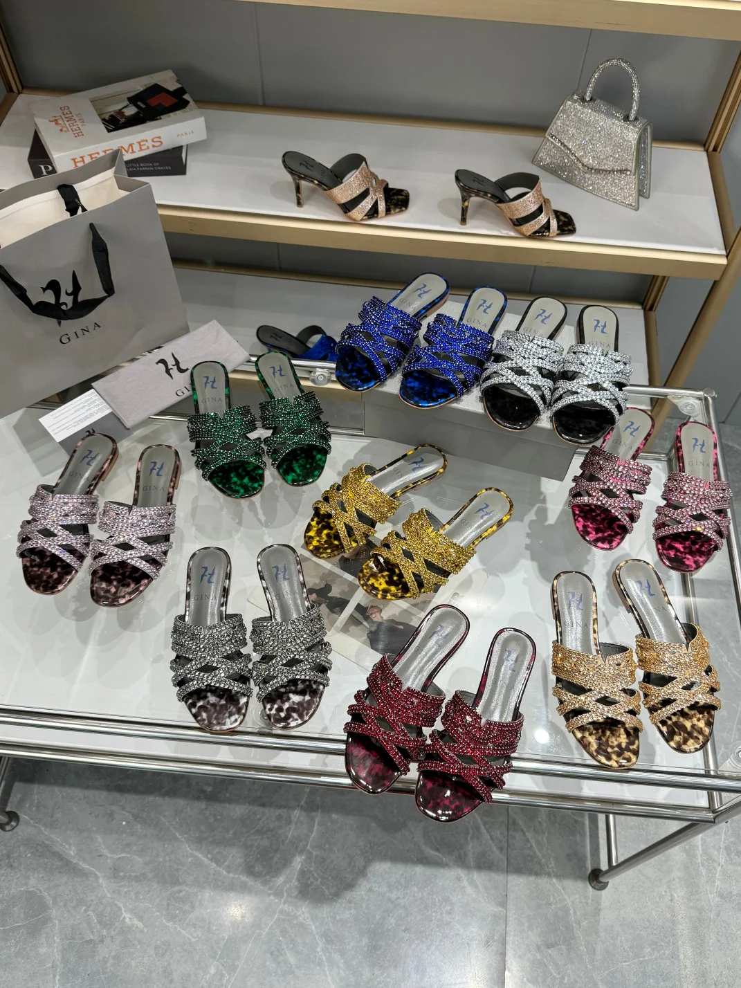 Uncategorized Sandals Leather Silver-Brown EU36-41 B50202609111331 - Image 9