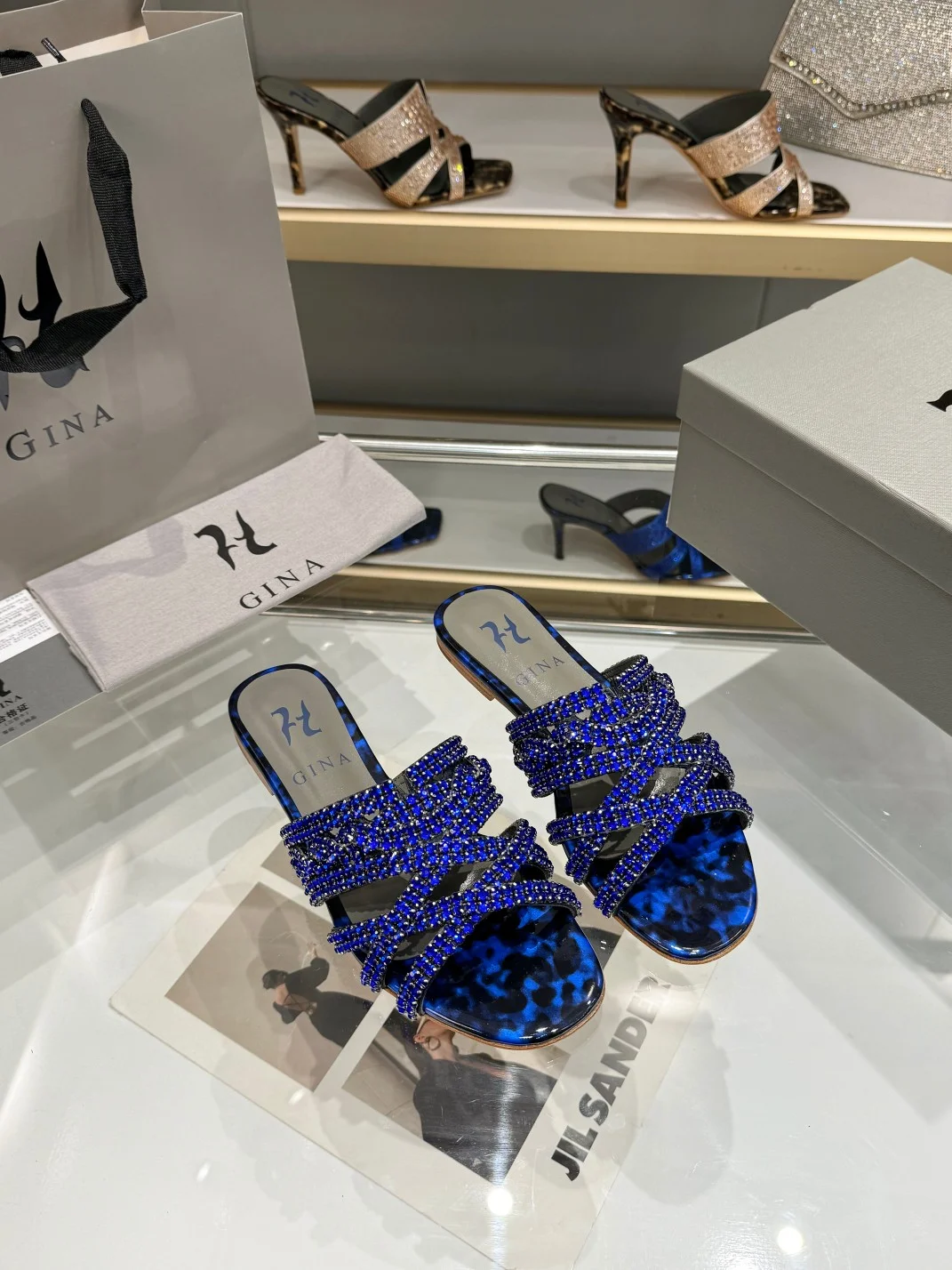 Uncategorized Sandals Rubber Blue-Black EU36-41 B50202609111333