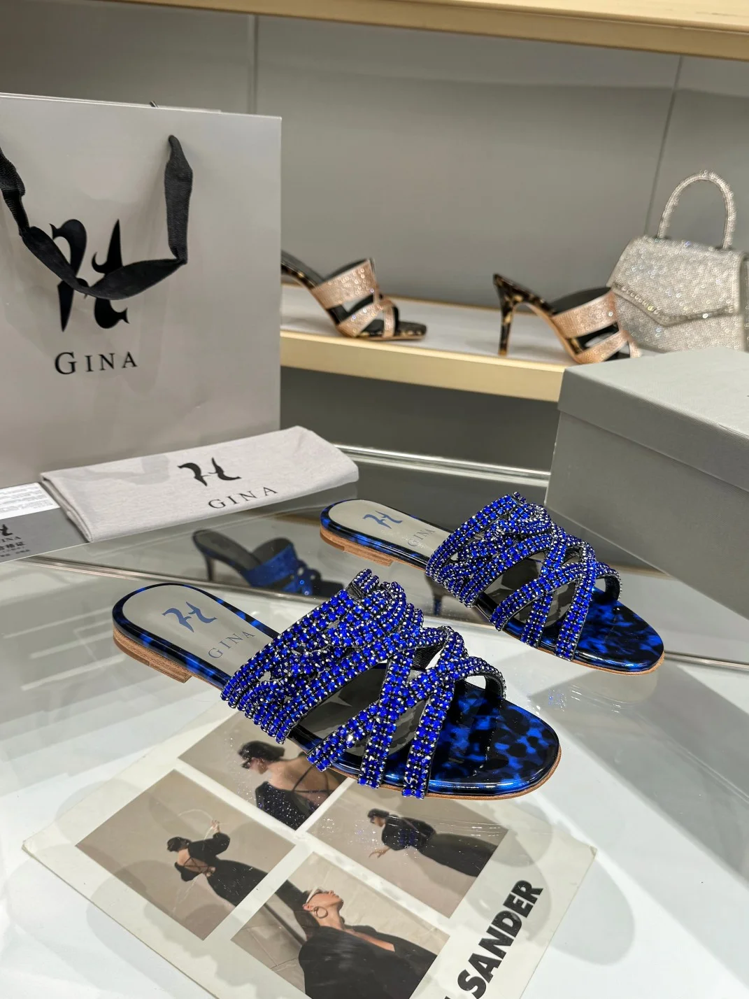 Uncategorized Sandals Rubber Blue-Black EU36-41 B50202609111333 - Image 2