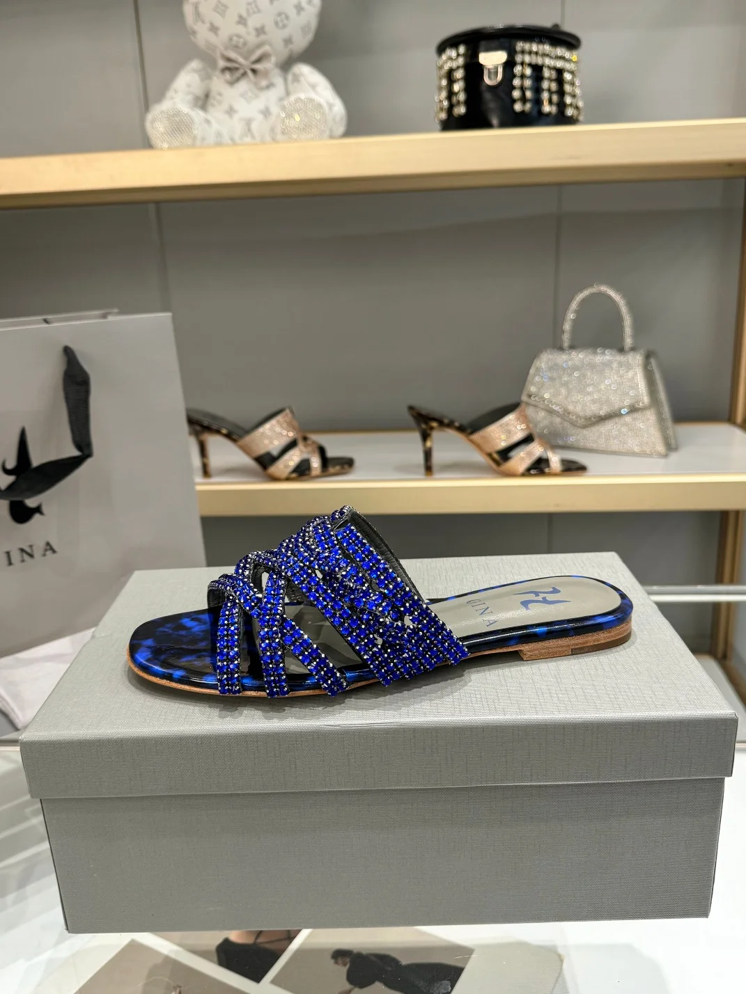 Uncategorized Sandals Rubber Blue-Black EU36-41 B50202609111333 - Image 6