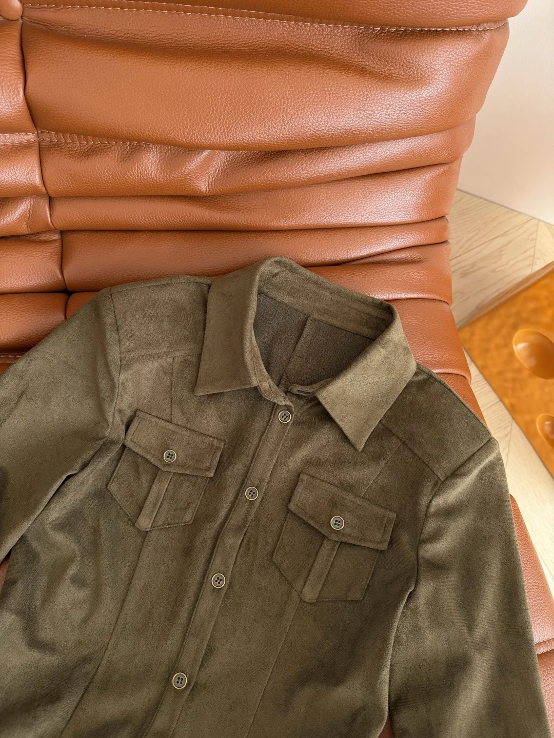 Uncategorized Shirts Brown-Green S-L B25202609060817 - Image 4