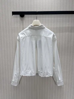 Alternative view of Uncategorized Shirts Cotton White-Black S-M-L B40202609060707