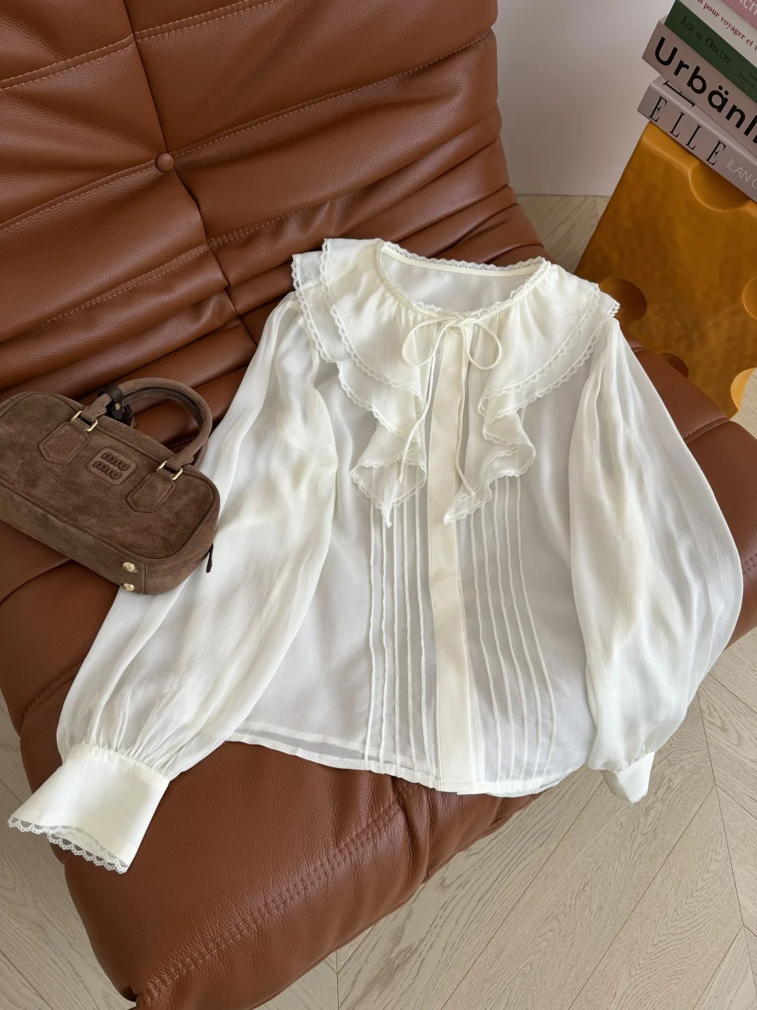 Uncategorized Shirts Rayon Black-White S-L C15202609060800 - Image 3