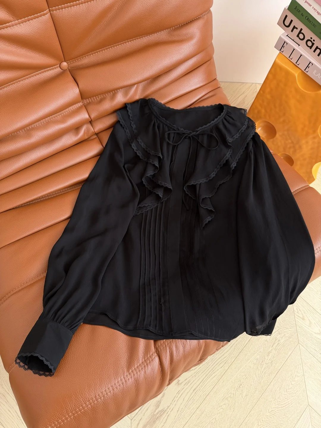 Uncategorized Shirts Rayon Black-White S-L C15202609060800 - Image 7