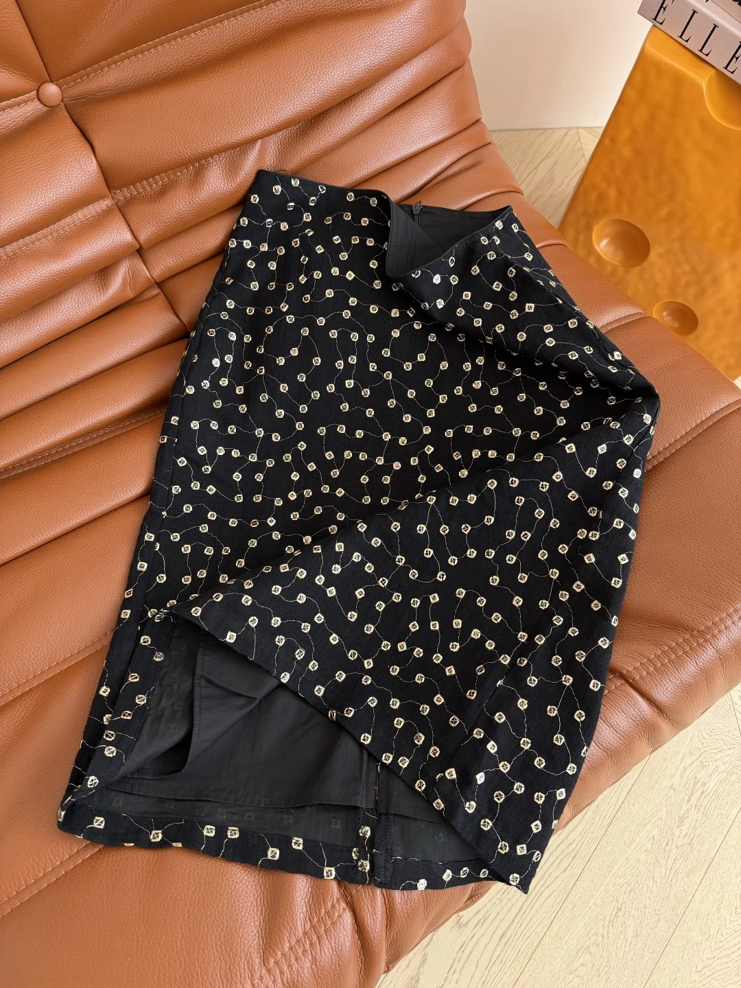 Uncategorized Skirts Black-Gold S-L B75202609060814 - Image 2