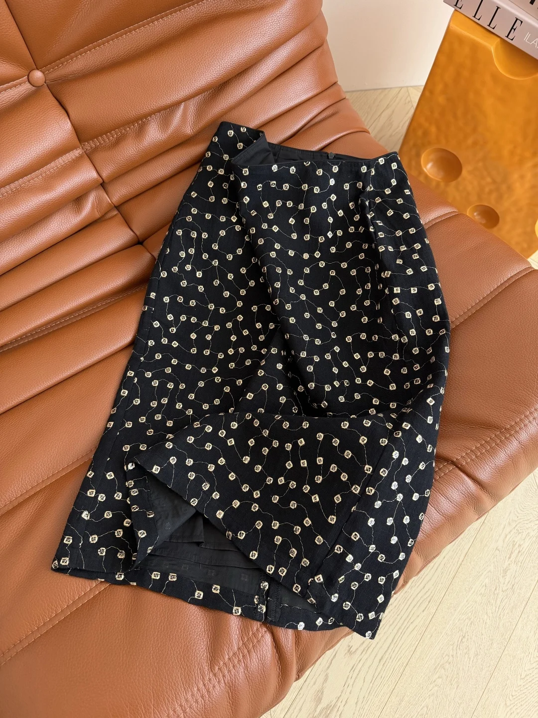 Uncategorized Skirts Black-Gold S-L B75202609060814 - Image 7