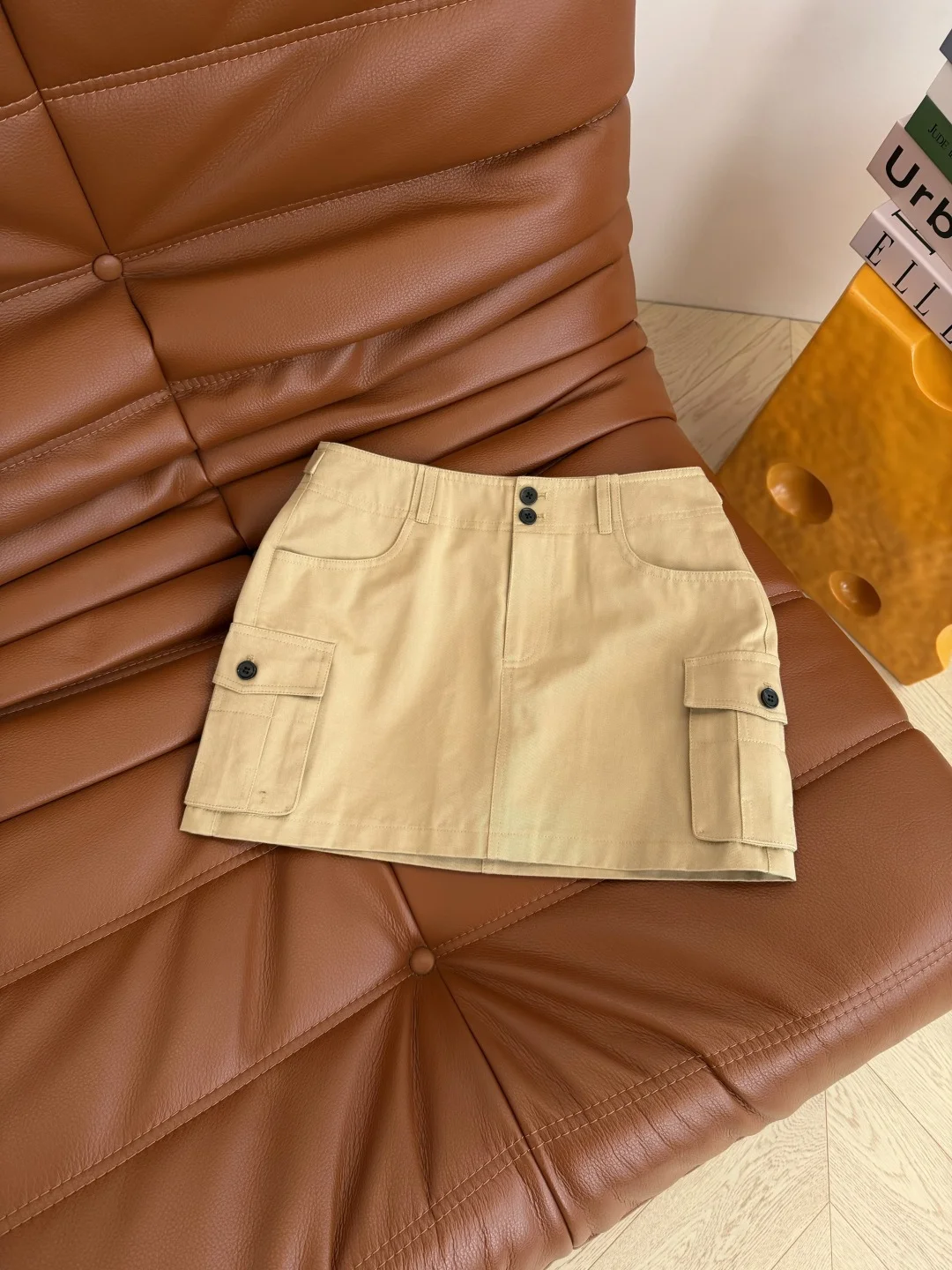 Uncategorized Skirts Black-Khaki S-L B25202609061388 - Image 4