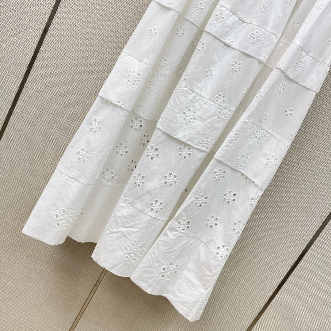 Uncategorized Skirts Cotton White S-L C35202609063380 - Image 6