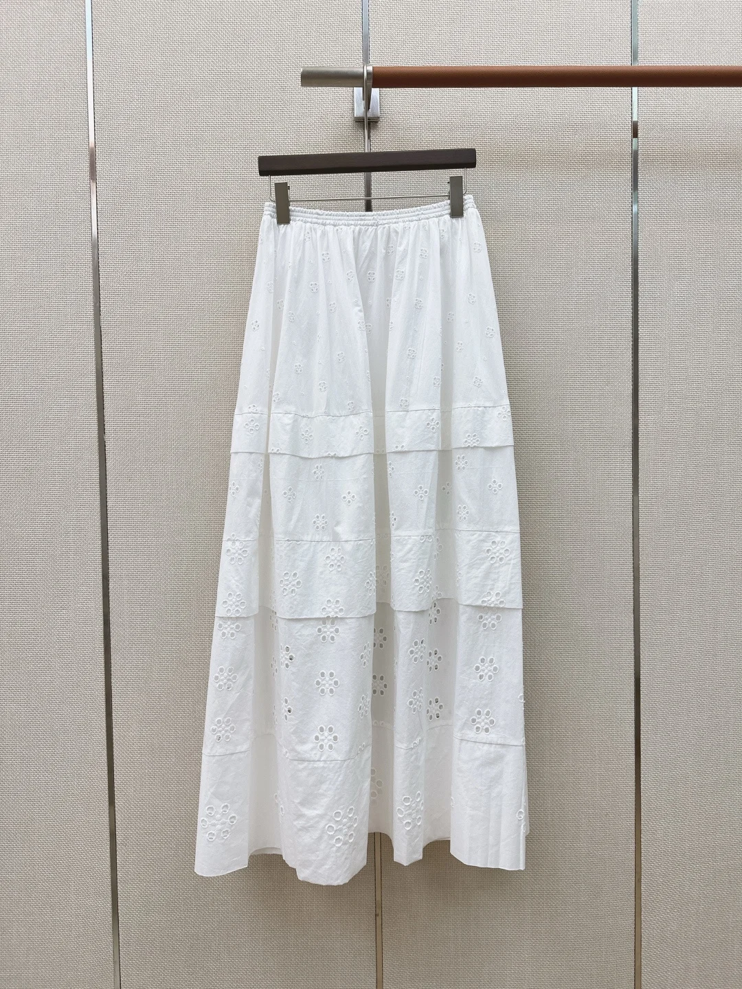 Uncategorized Skirts Cotton White S-L C35202609063380 - Image 7