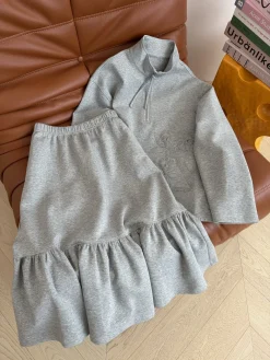 Uncategorized Skirts Grey S-L B25202609061393