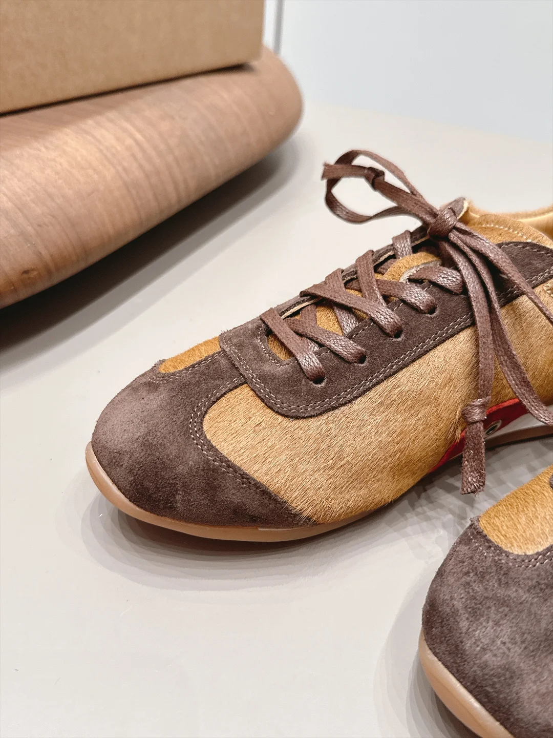 Uncategorized Sneakers Suede Leather Brown-Tan EU35-42 B90202609111539 - Image 7
