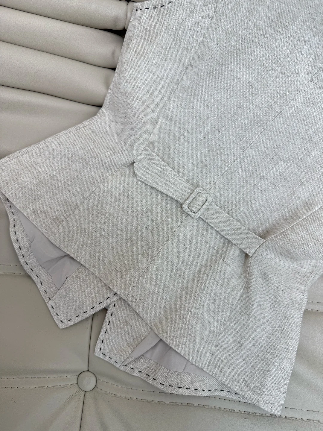 Uncategorized Suits Linen Beige S D10202609061487 - Image 6