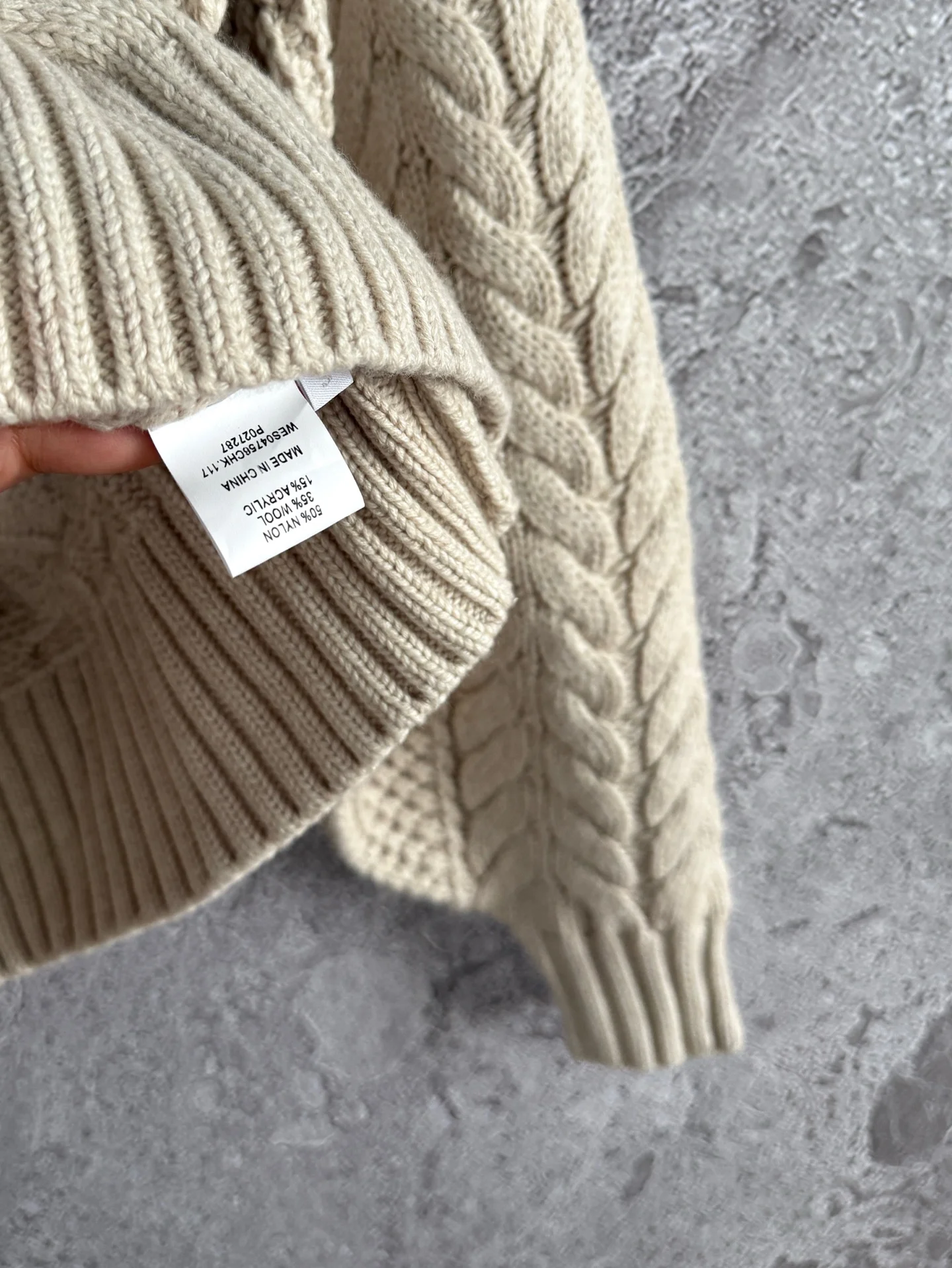Uncategorized Sweaters Beige S-L C85202609062457 - Image 8