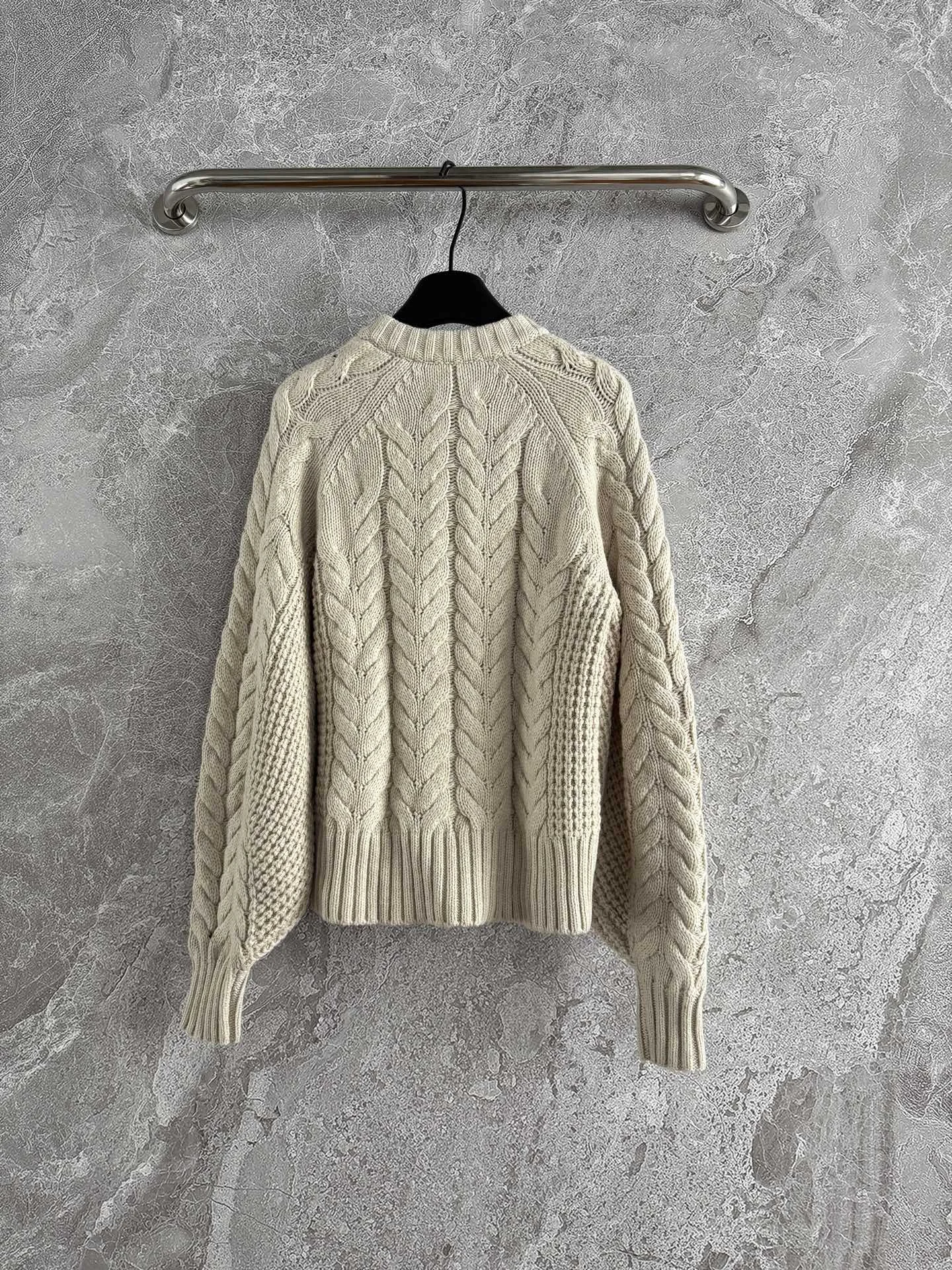 Uncategorized Sweaters Beige S-L C85202609062457 - Image 9