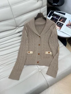 Alternative view of Uncategorized Sweaters Brown-Beige S-L B70202609060266