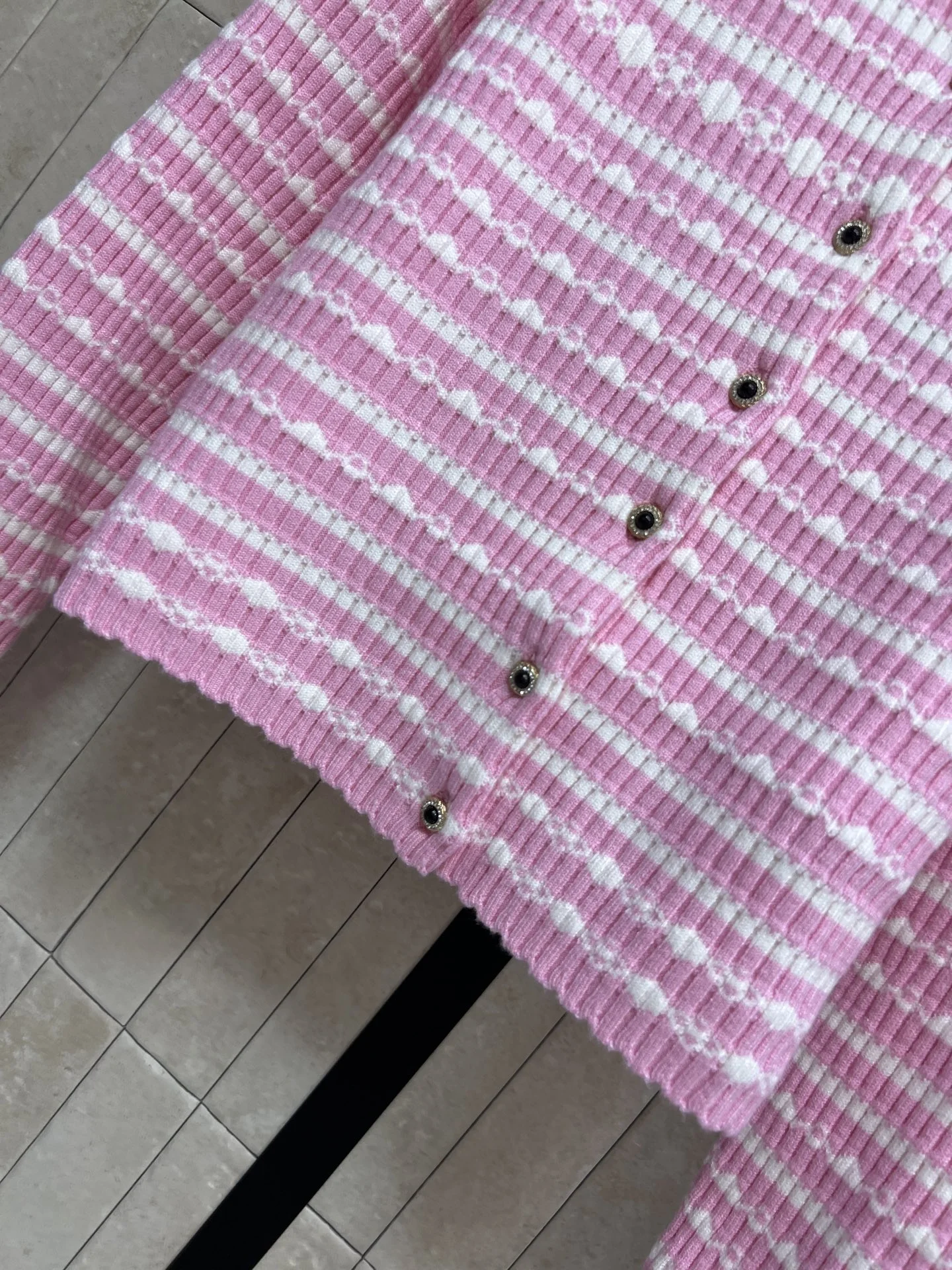 Uncategorized Sweaters Pink-Black S-L B15202609062479 - Image 3