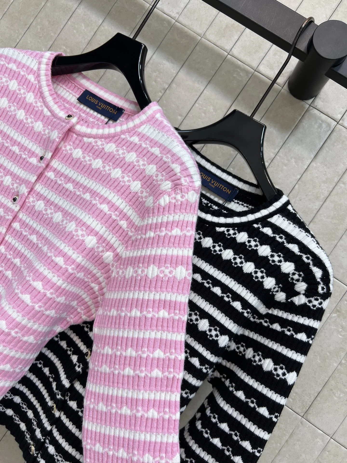 Uncategorized Sweaters Pink-Black S-L B15202609062479 - Image 4