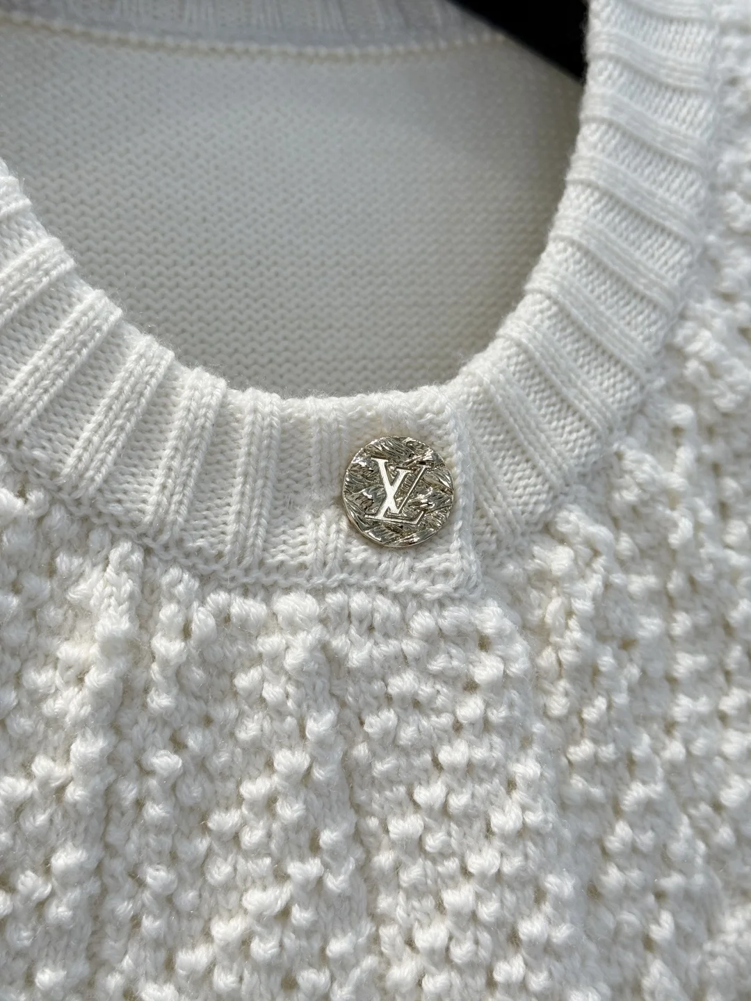Uncategorized Sweaters Wool Blend White-Black S-L C60202609062296 - Image 5