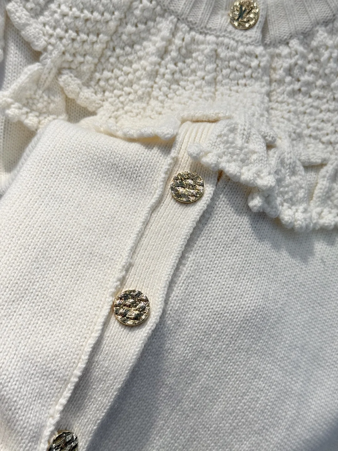 Uncategorized Sweaters Wool Blend White-Black S-L C60202609062296 - Image 6