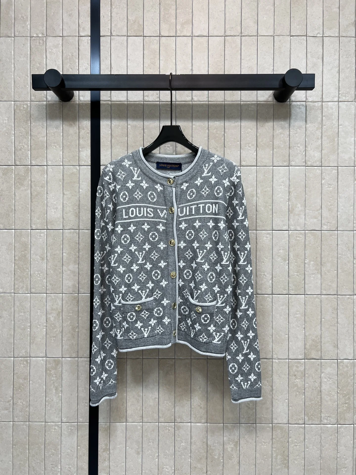 Uncategorized Sweaters Wool Knit Gray-Dark Gray S_M_L B15202609061616 - Image 5