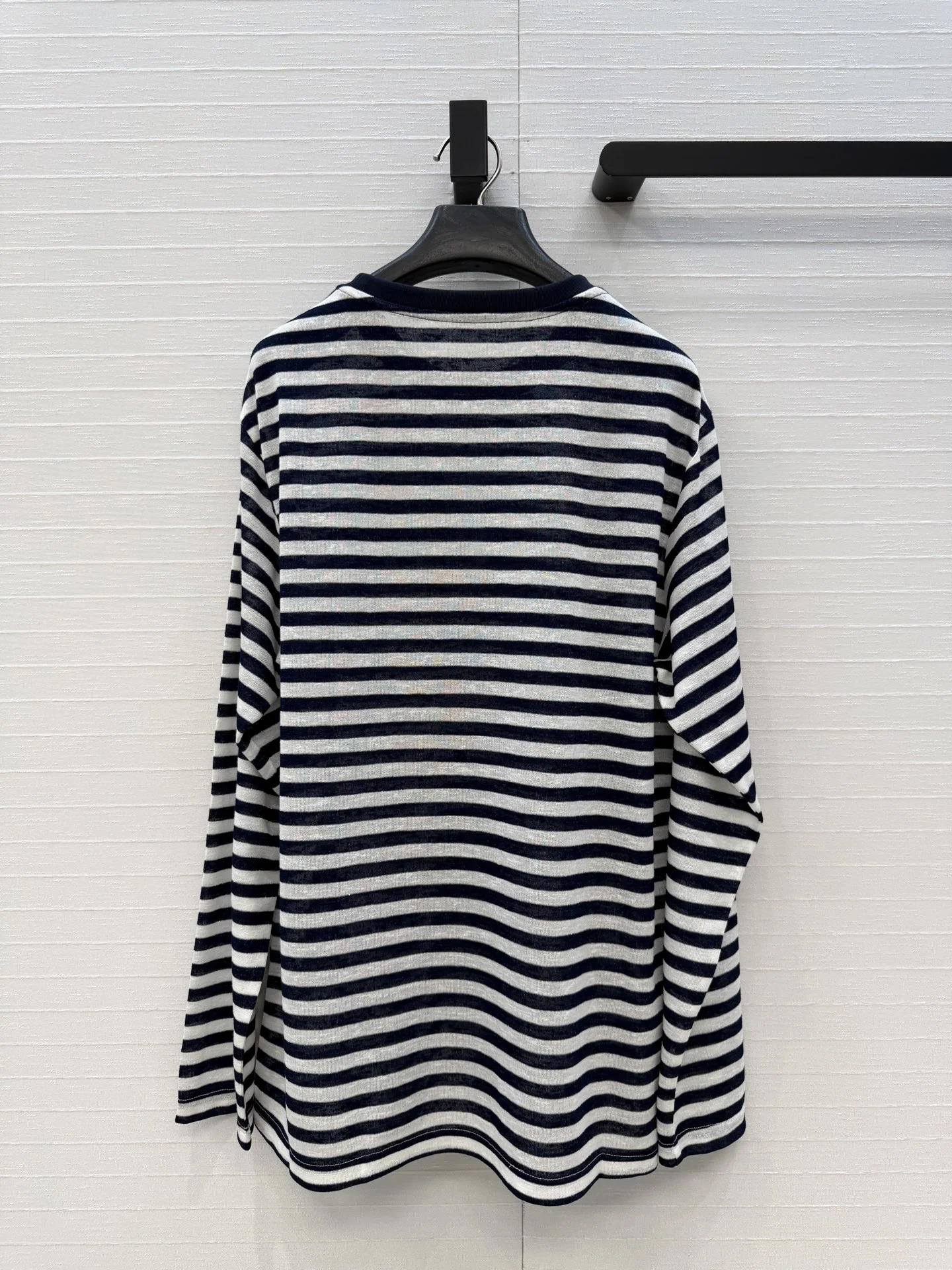 Uncategorized T-shirts Linen Cotton Navy-White S-L B20202609061282 - Image 9