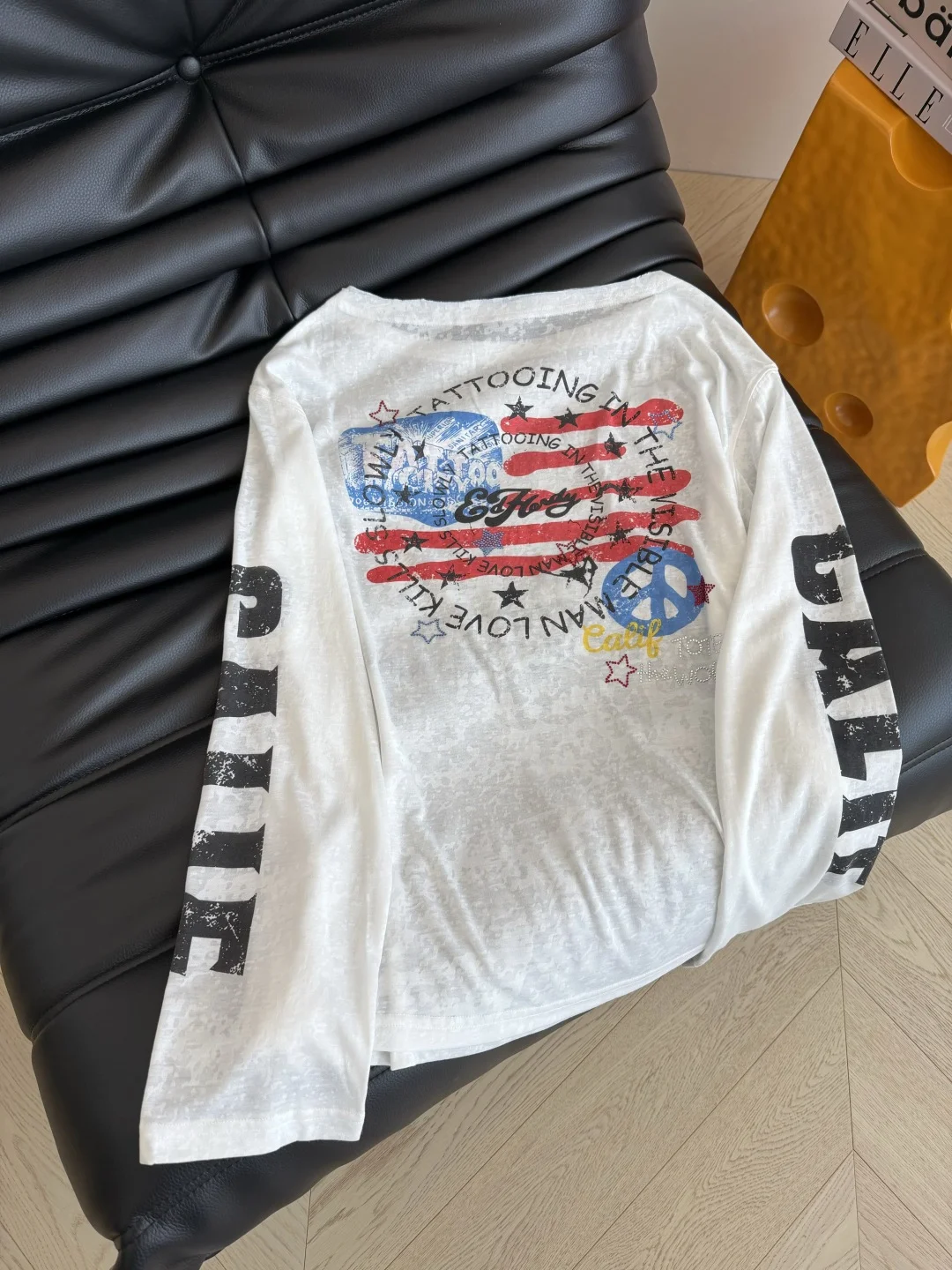 Uncategorized T-shirts Tencel White-Black S-L A85202609061729 - Image 6