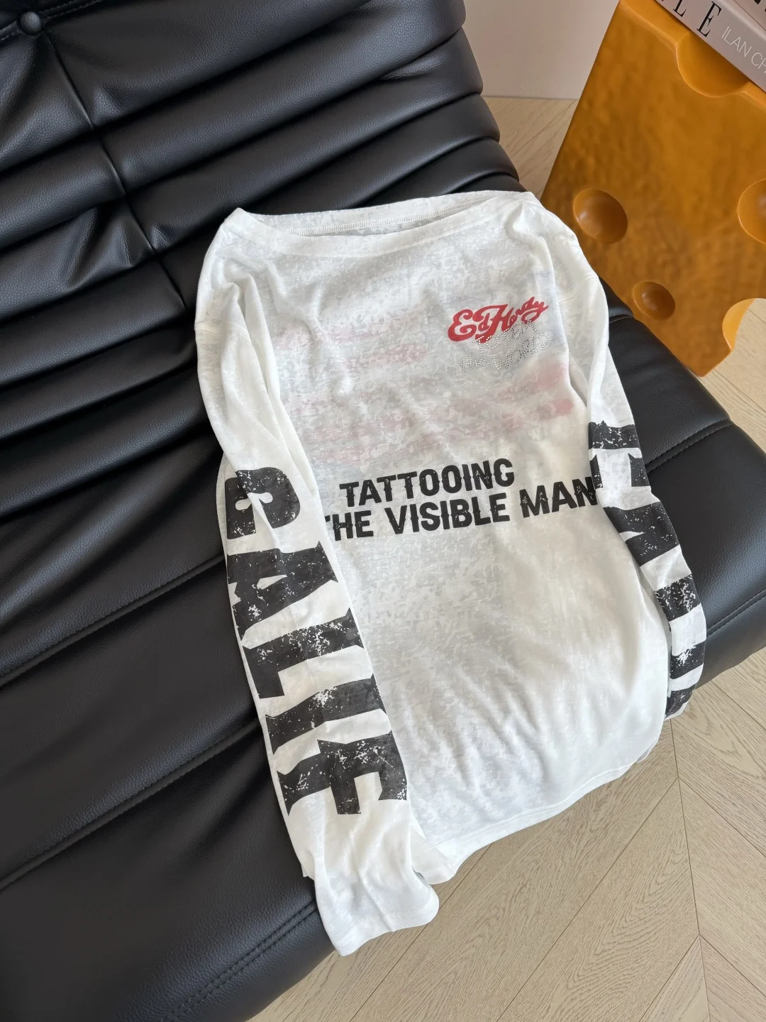 Uncategorized T-shirts Tencel White-Black S-L A85202609061729 - Image 8