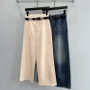 Uncategorized Trousers Beige-Blue S-L B30202609060305
