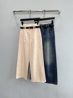 Uncategorized Trousers Beige-Blue S-L B30202609060305