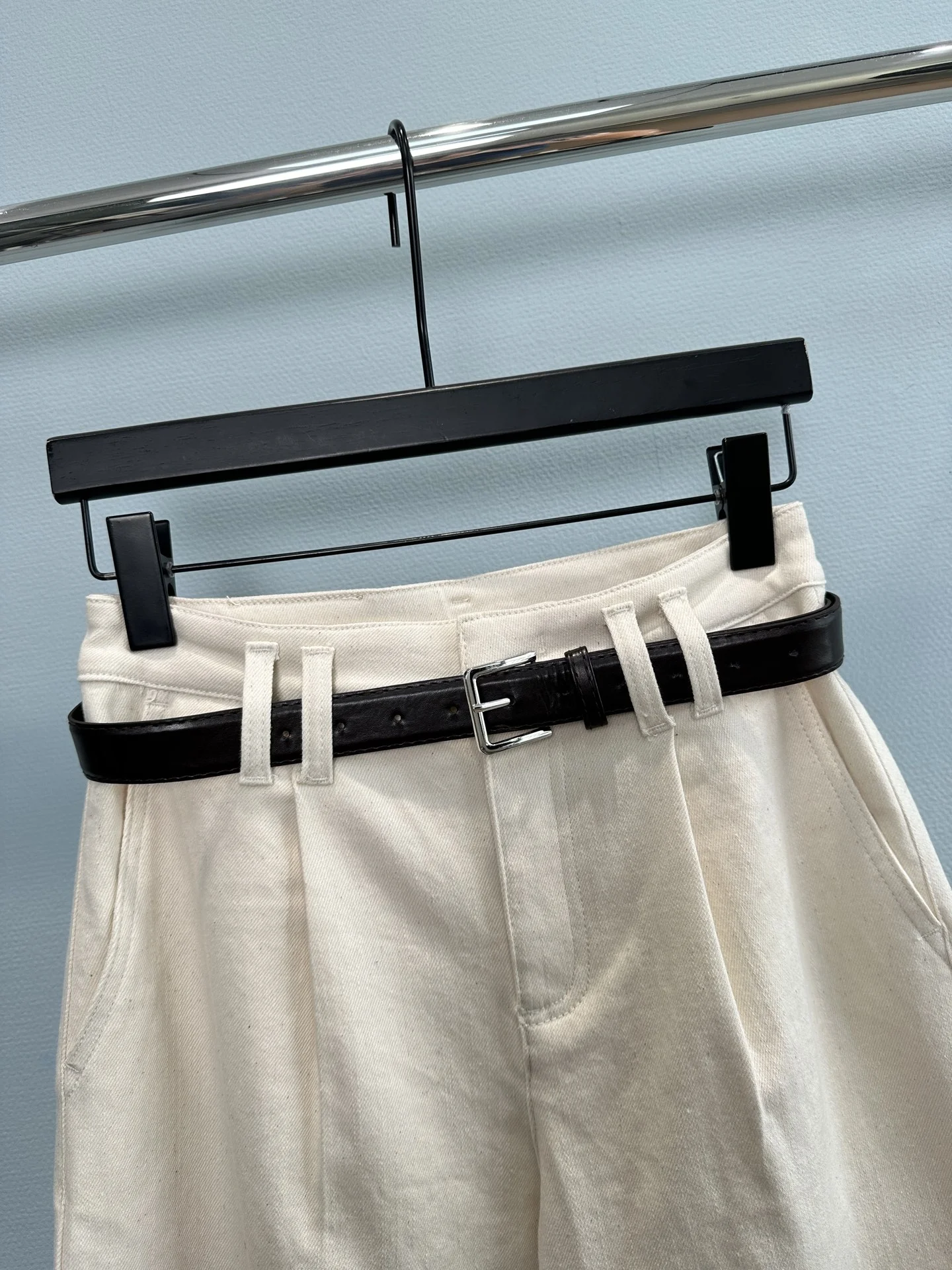 Uncategorized Trousers Beige-Blue S-L B30202609060305 - Image 3