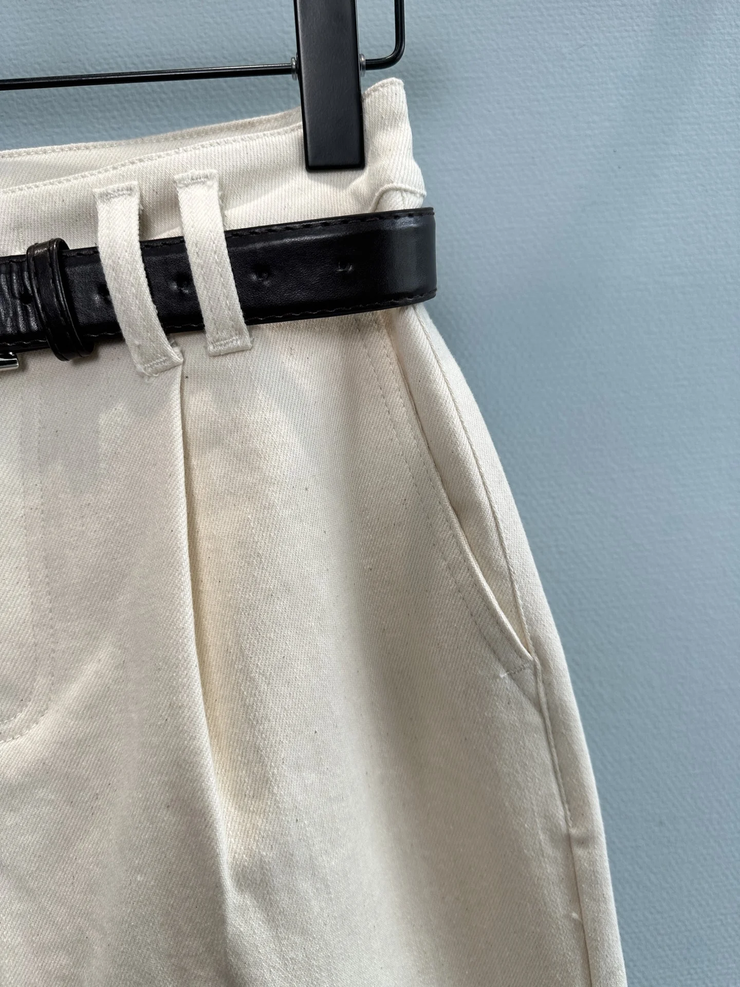 Uncategorized Trousers Beige-Blue S-L B30202609060305 - Image 5