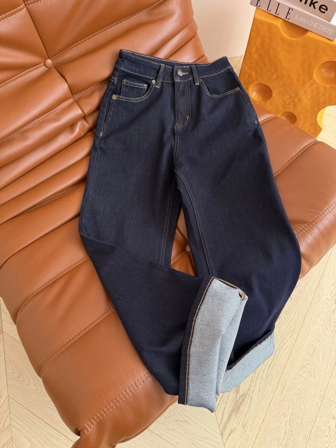 Uncategorized Trousers Blue-Brown S-L B45202609062595 - Image 7