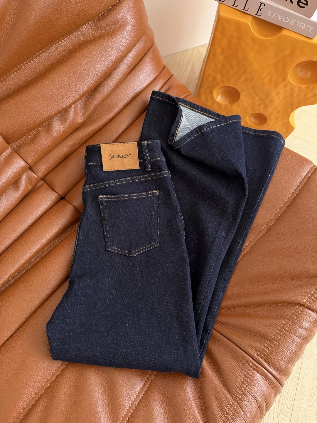 Uncategorized Trousers Blue-Brown S-L B45202609062595 - Image 9