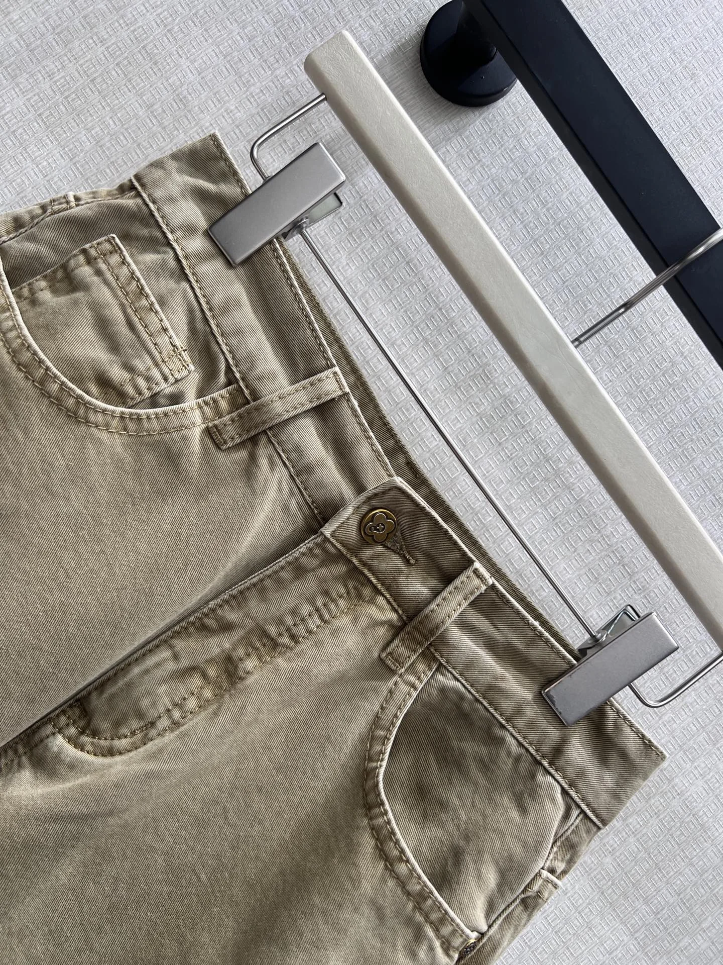 Uncategorized Trousers Khaki S-L B45202609060722 - Image 3