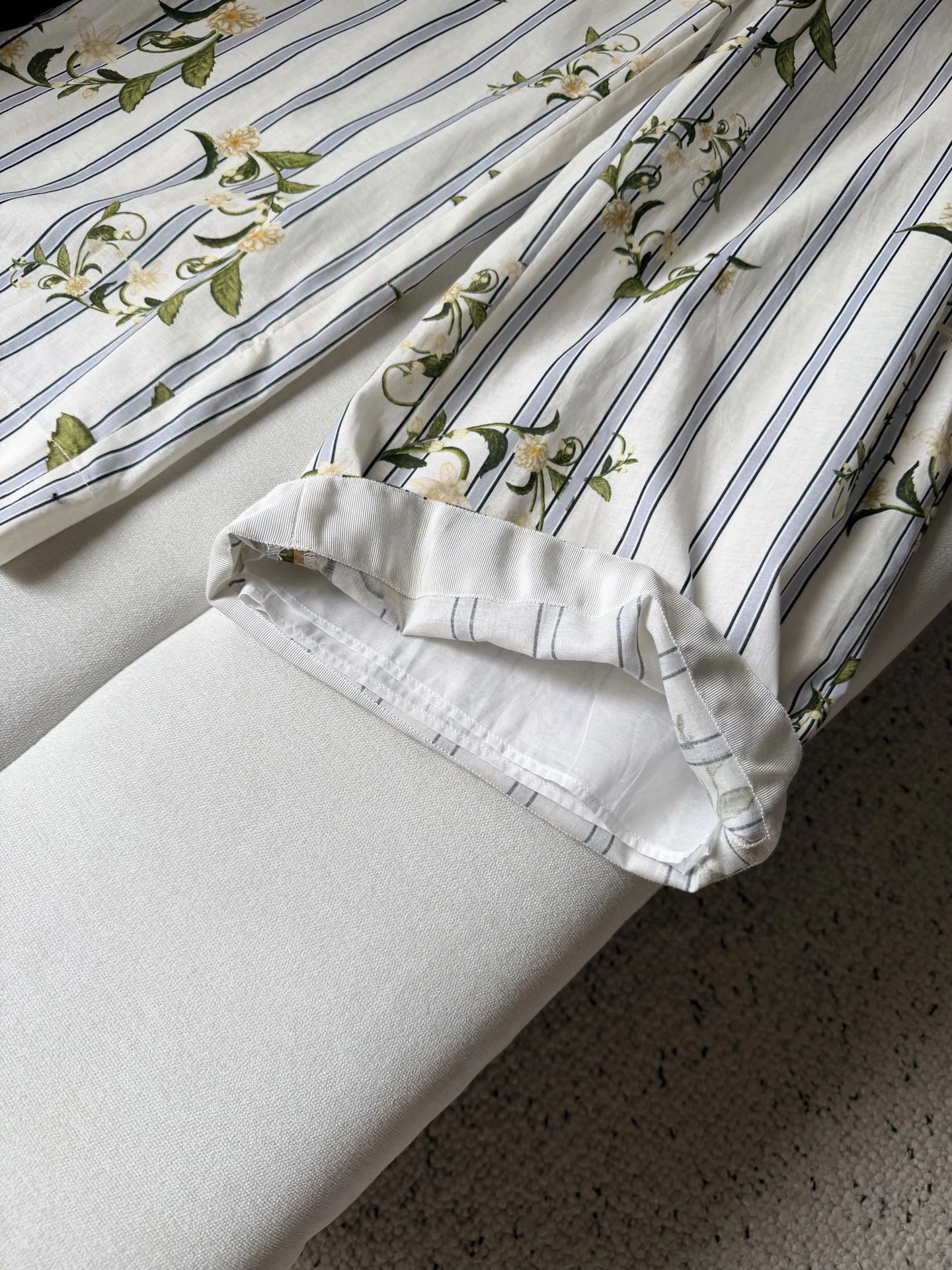 Uncategorized Trousers White-Blue S-L D15202609062427 - Image 7