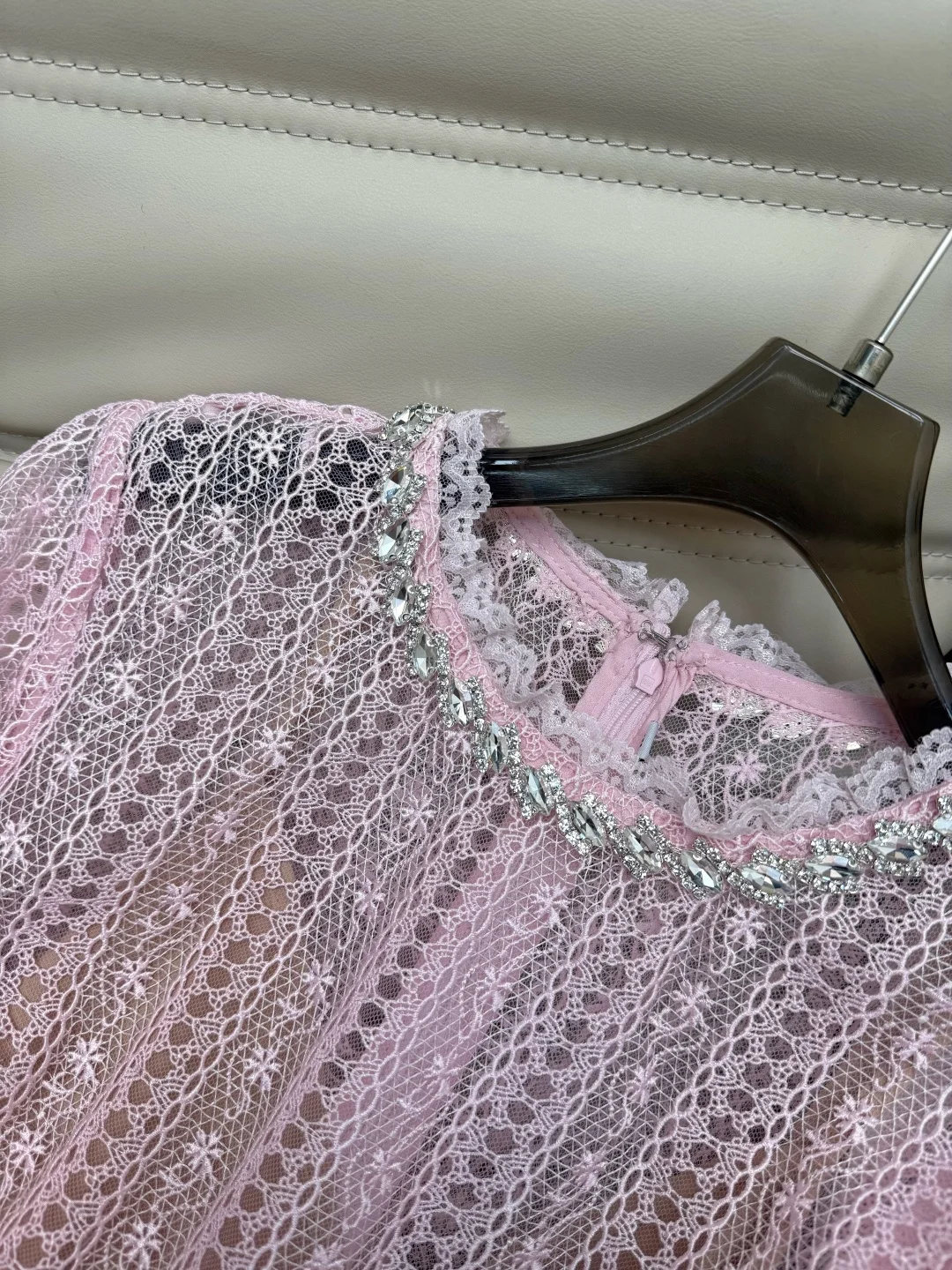 VALENTINO Dresses Lace Pink-Silver S-XL D60202609061478 - Image 4