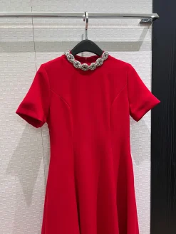 Alternative view of VALENTINO Dresses Red-Silver S-XL C70202609062810