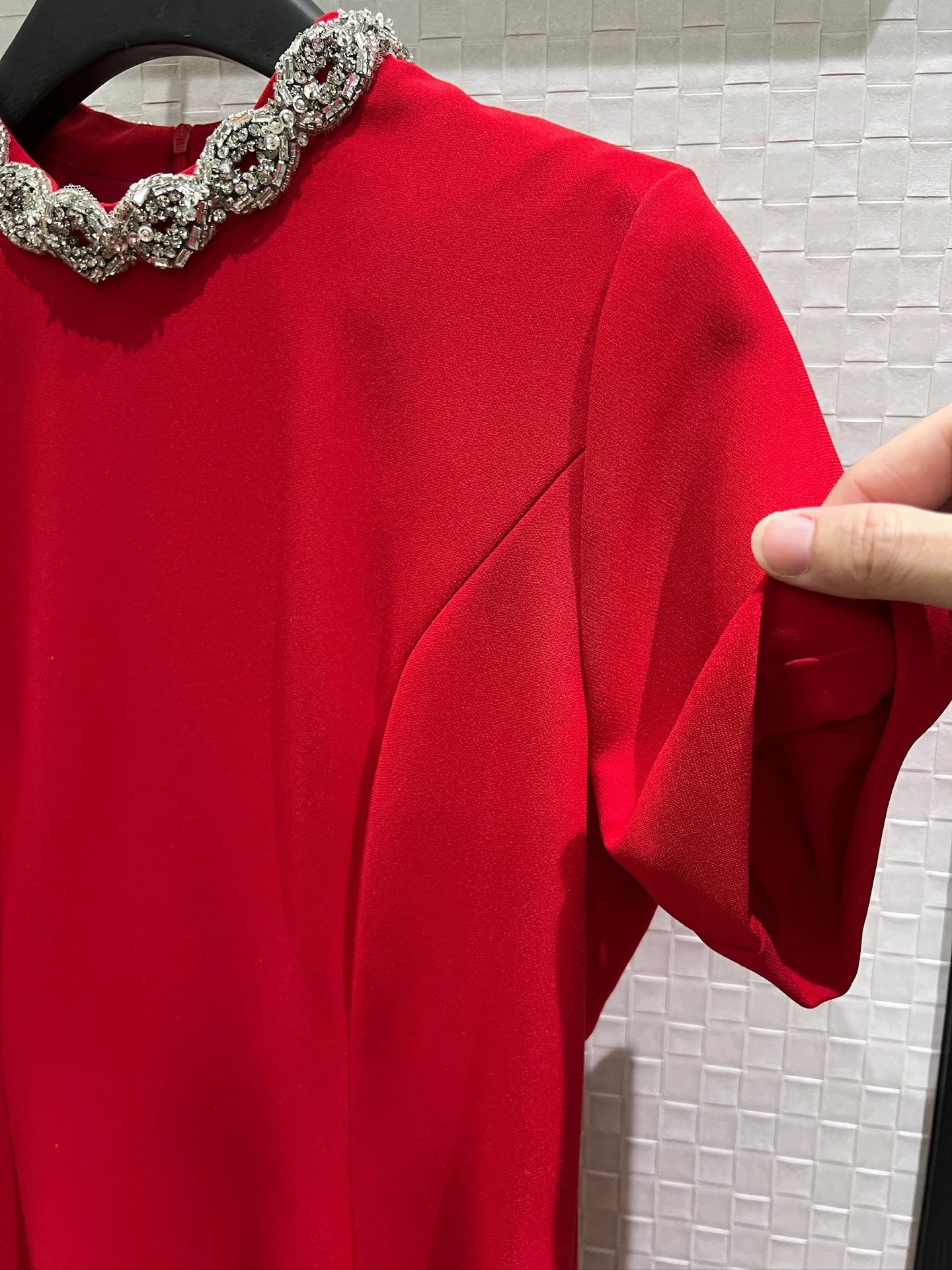 VALENTINO Dresses Red-Silver S-XL C70202609062810 - Image 4