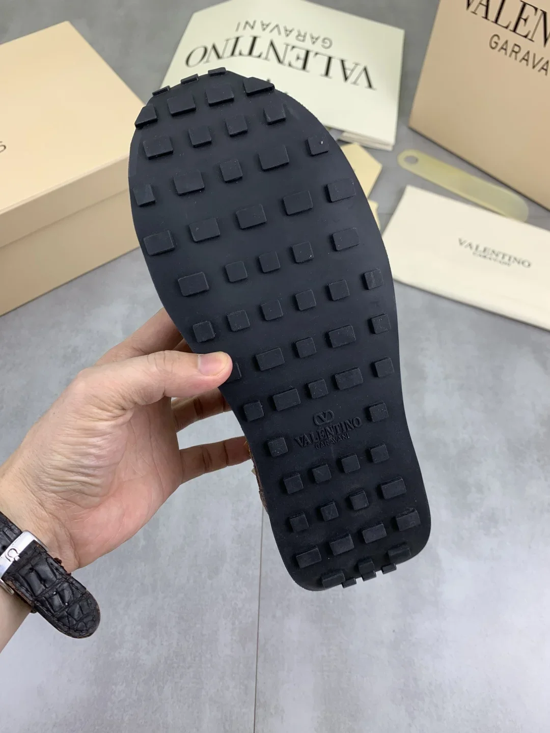 VALENTINO Sneakers Green-Brown EU35-45 B80202609112037 - Image 9