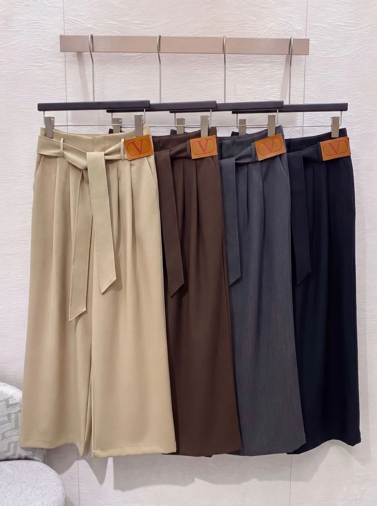 VALENTINO Trousers TR Fabric Beige-Brown-Grey-Black S-XL B50202609061692
