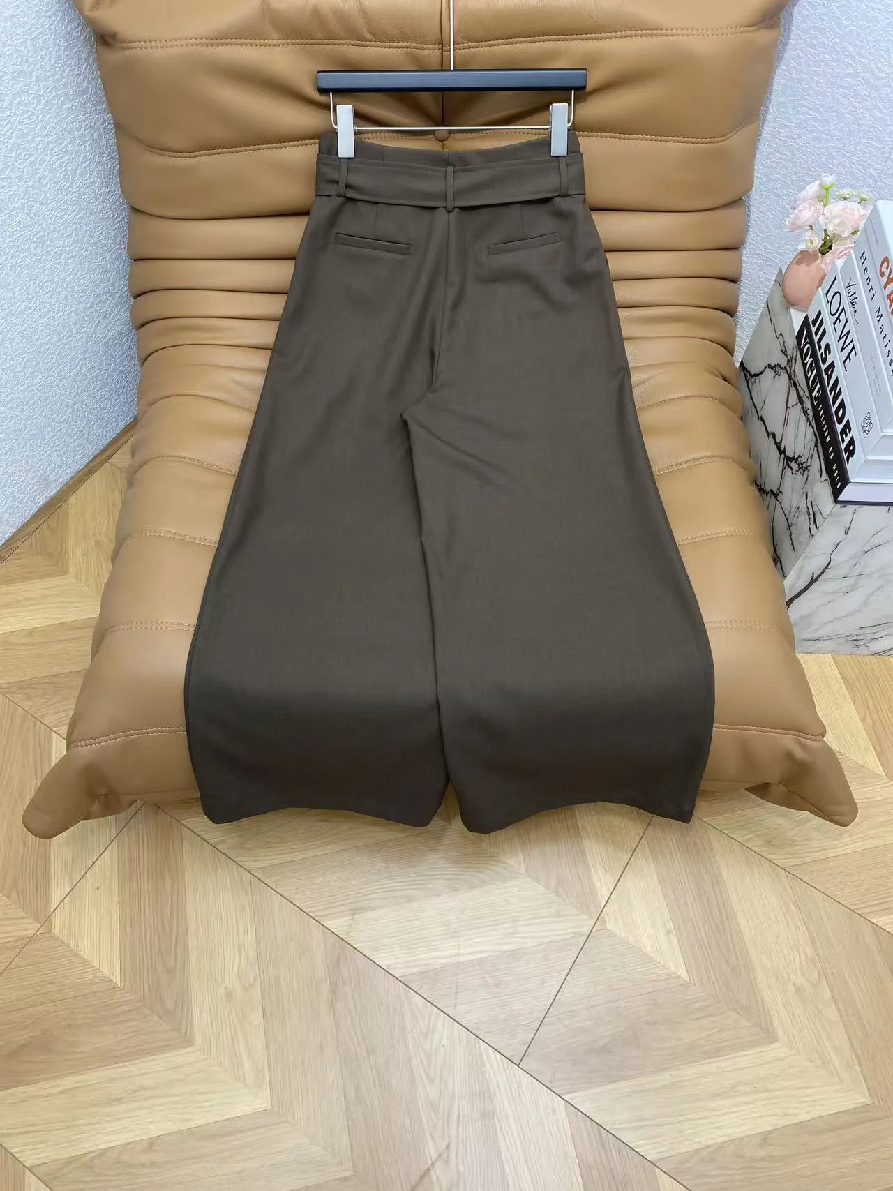 VALENTINO Trousers TR Fabric Beige-Brown-Grey-Black S-XL B50202609061692 - Image 7