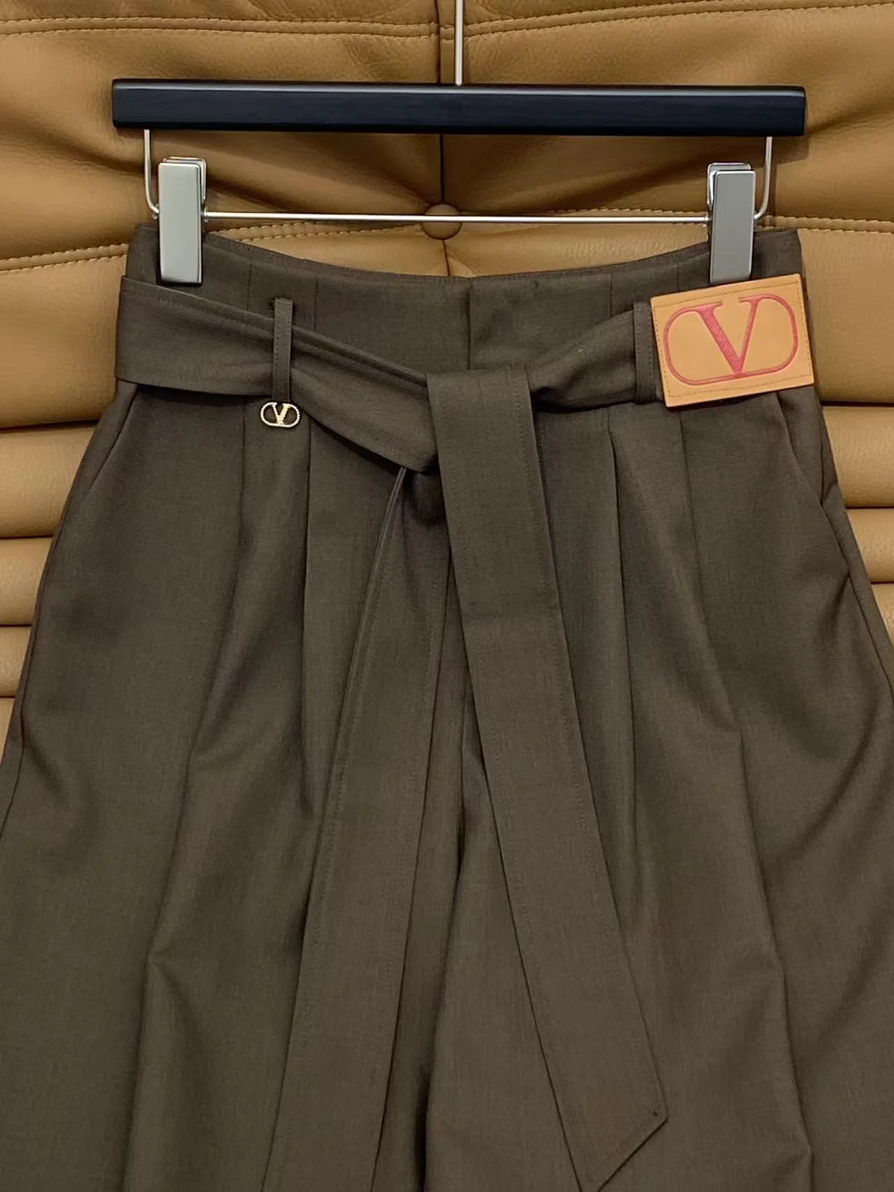 VALENTINO Trousers TR Fabric Beige-Brown-Grey-Black S-XL B50202609061692 - Image 9